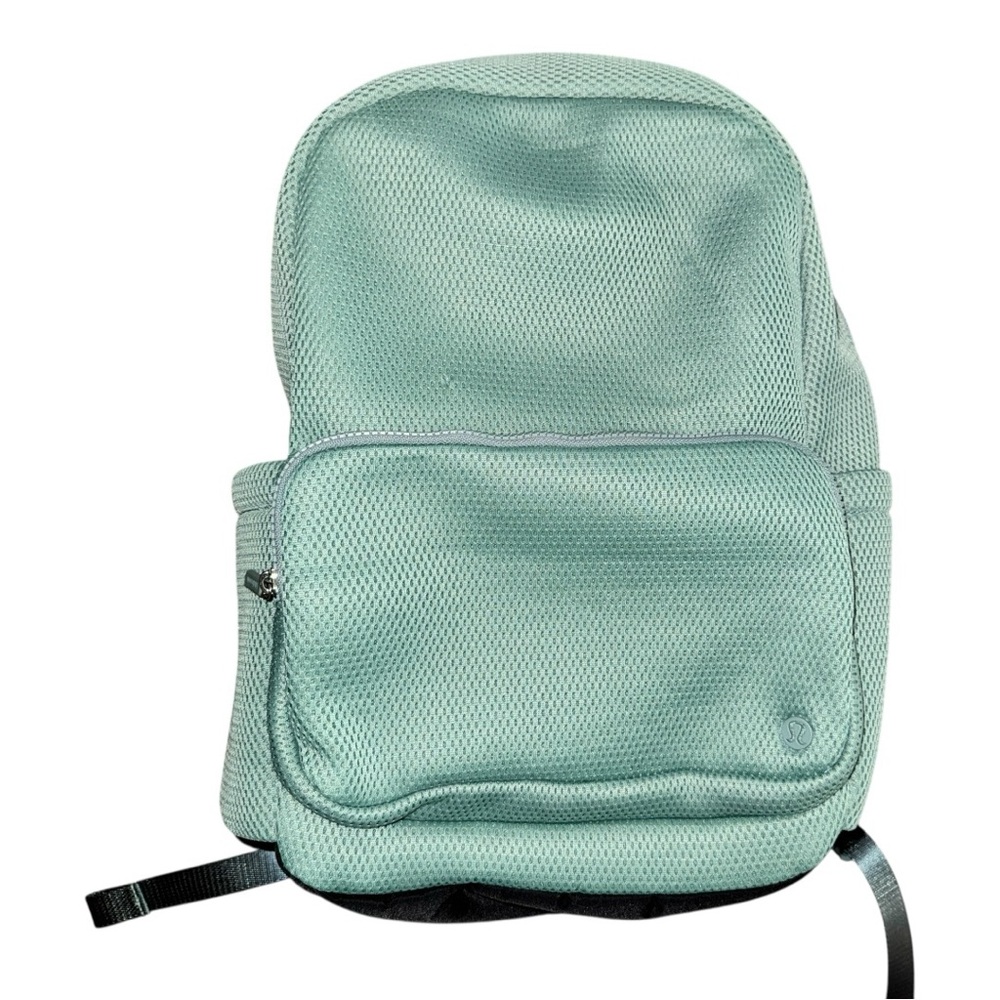 Lululemon Everywhere Backpack Knit Mesh Crater Blue O/S NWT Travel Gym Bag